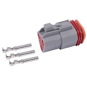 PISTIKUPESA DEUTSCH DT 3-PIN BLISTER 1TK M+