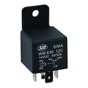 MINIRELEE 12V 40 / 30A 5 JALAGA 1TK M+