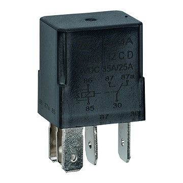 MINIRELEE 12V 35 / 25A 5 JALAGA 1TK M+