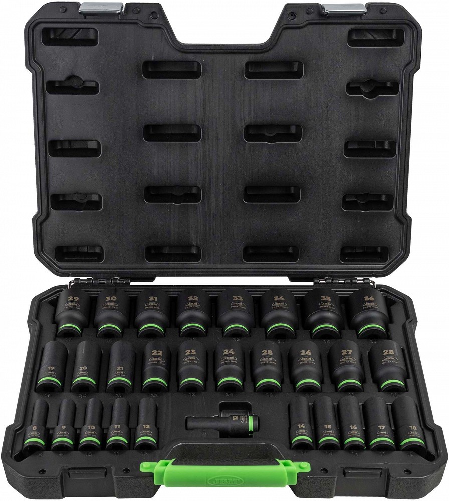 1 / 2" DRIVE 29-PIECE DEEP HEX IMPACT SOCKET SET