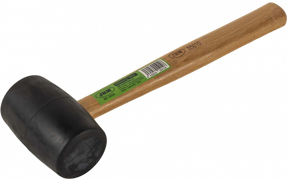 KUMMIHAAMER 450G / 340MM PUITVARREGA JBM*