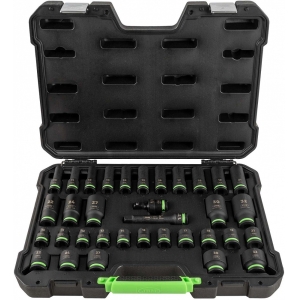 34-OS. 1 / 2" LÜHIKESTE JA PIKKADE LÖÖKPADRUNITE KOMPLEKT 10-32MM JBM