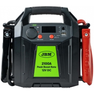 KÄIVITUSABI AKUPANGAGA "DIGI 12V" 650A / 2100A + LED VALGUSTI JBM*