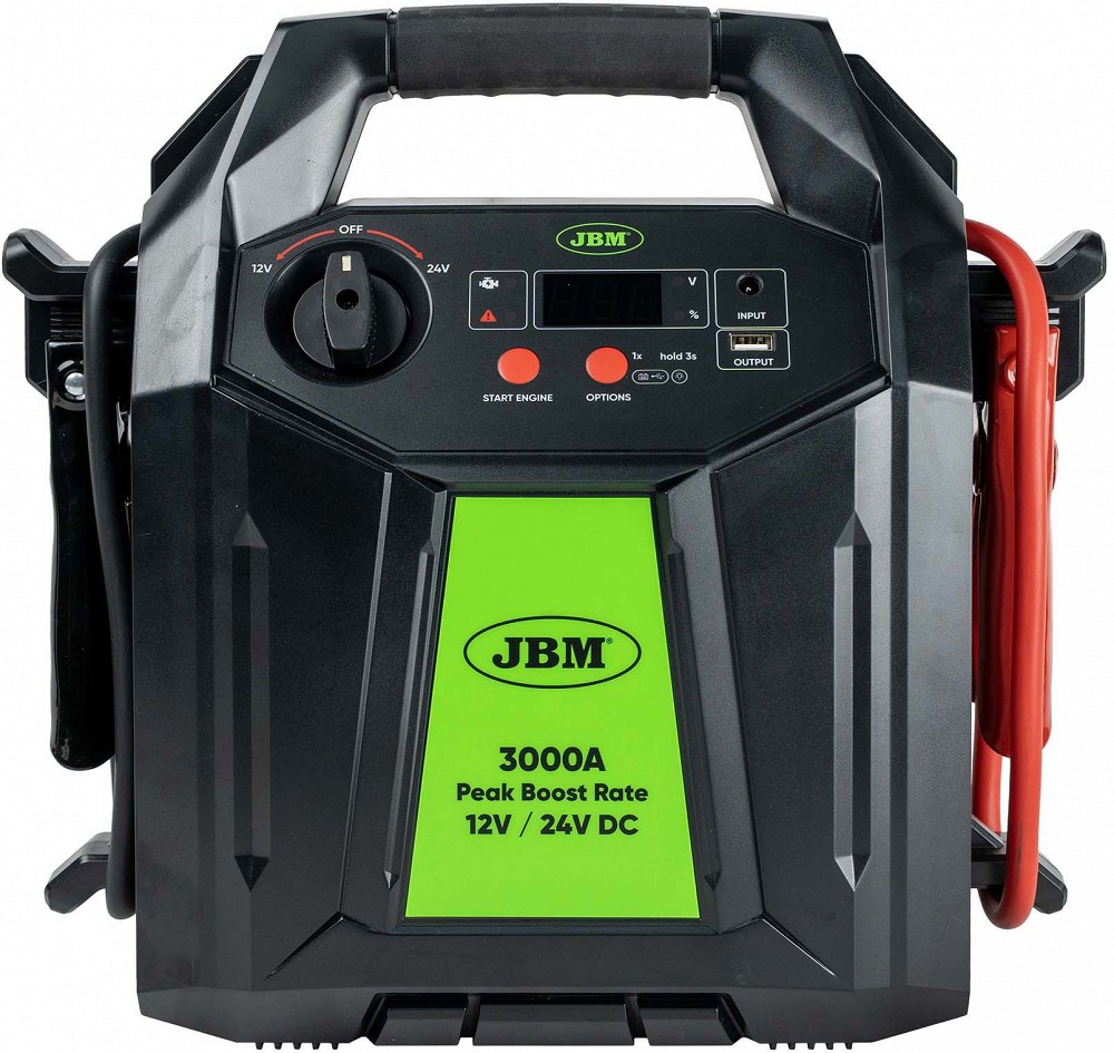 KÄIVITUSABI AKUPANGAGA "DIGI 12V / 24V" 12V / 3000A & 24V / 1500A + LED VALGUSTI JBM*