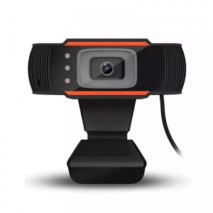 RoGer A7 Webcam HD 720P with Microphone Black