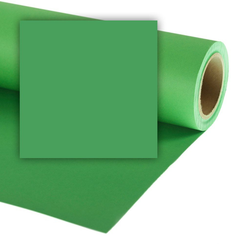 Colorama бумажный фон 1.35x11m, chromagreen (533)