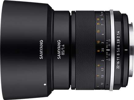 Samyang MF 85mm f/1.4 MK2 objektiiv Sonyle