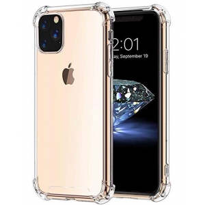 Mocco Anti Shock Case 0.5 mm Silicone Case for Apple iPhone 12 Pro Max Transparent