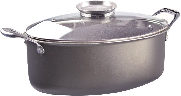 Pensofal Invictum Professional Oval Saucepan 32cm (2 handles w/glass) 5521