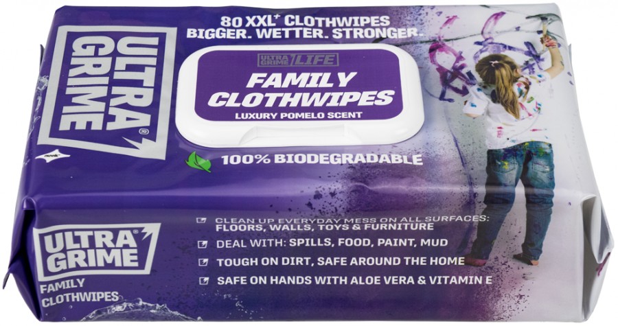 ULTRAGRIME LIFE FAMILY MAJAPIDAMISE PUHASTUSLAPID 80TK / PAKK