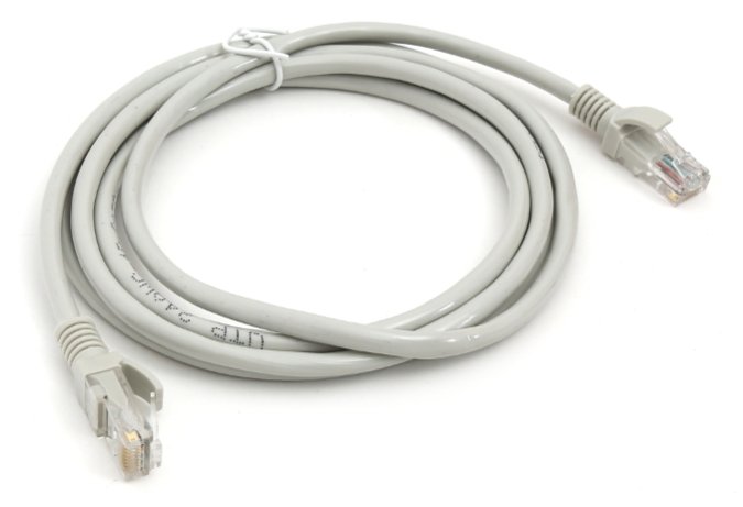 Omega LAN Cable / 5e cat / RJ45 / 3m / Grey