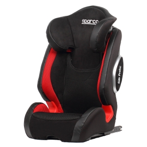 Sparco F1000KI Black-Red Isofix (F1000KIG23RD) 15-36 Kg