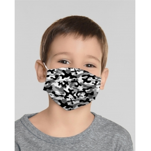 Mocco Military Child Cotton Face Mask Multiple Use 15x25 cm