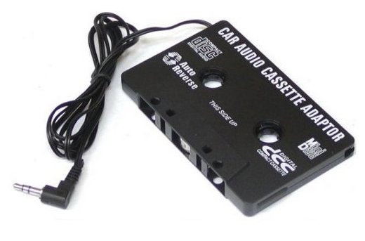 Savio TR-07 Cassette Adapter Black