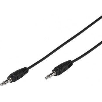 Vivanco кабель 3.5мм - 3.5мм 1м, черный (35810)