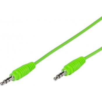 Vivanco кабель 3.5мм - 3.5мм 1м, зеленый (35813)