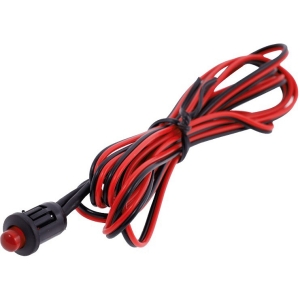 ALARMI SIMULAATOR PUNANE LED TULEGA 12V. 150CM CARMOTION