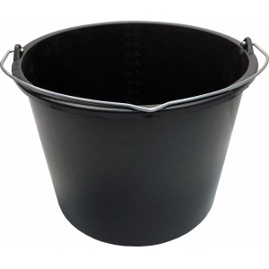 SEGUÄMBER / EHITUSÄMBER SANGAGA 20L PLAST MUST 260X385MM