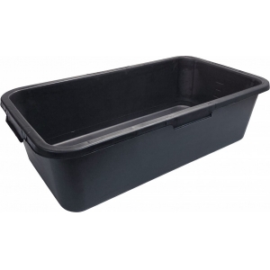 SEGUVANN KANDILINE 40L KÄETUGEDEGA PLAST MUST 685X385X185MM