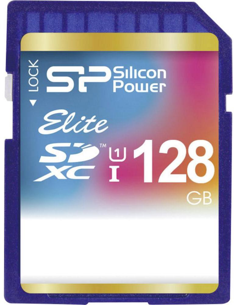 Silicon Power mälukaart SDXC 128GB Elite