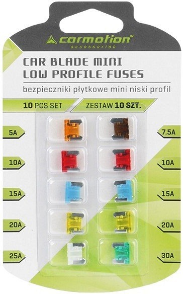 KAHVELKAITSMETE KOMPLEKT MINI MADAL 10TK CARMOTION