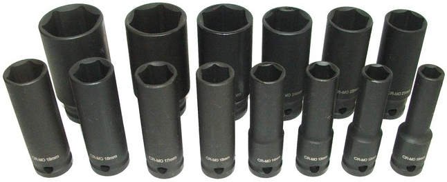 14-OS. 1 / 2" PIKKADE LÖÖKPADRUNITE KOMPL. 10-32MM TRIUMF