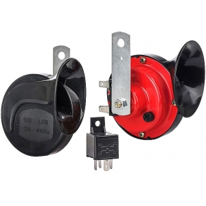 SIGNAAL "TIGU" MUST 12V 115DB 2TK CARMOTION