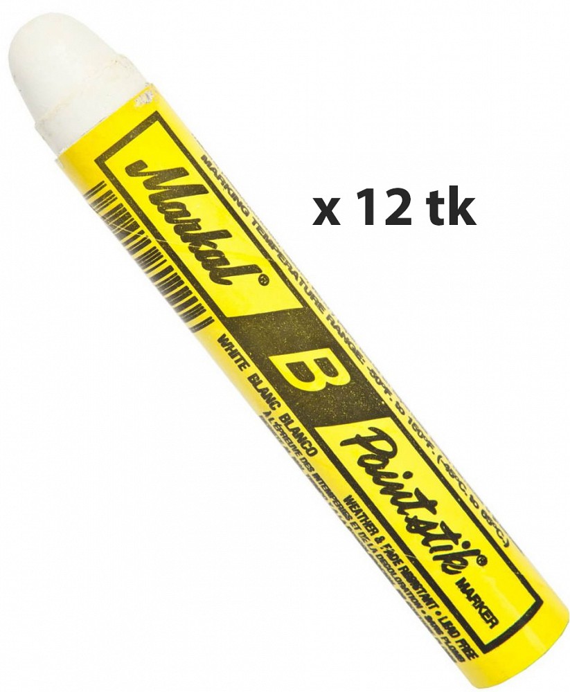 REHVIKRIIT VALGE "B" MARKAL 80220. KÕIKIDELE PINDADELE. KARP (12 TK)