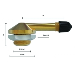 TL-VENTIIL VEOAUTO / HAAGIS V3-12-1 (MICH.1294) NURK 90. AVA=15.7. L=25+40
