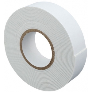 KAHEPOOLNE TEIP 19MM / 5M VALGE CARMOTION