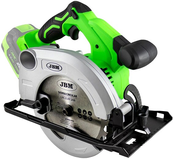 20V AKU KETASSAAG PUIT / METALL 165MM KETAS. 20MM AVA. 4300RPM. HARJAVABA. +2.0AH AKU JBM