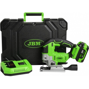 20V AKUSAAG (TIKKASAAG) KOMPLEKT. HARJAVABA. +4.0AH+ LAADIJA JBM