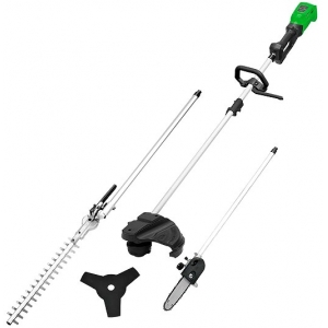 20V AKUTRIMMER / OKSASAAG / HEKIKÄÄRID 4-IN-1. HARJAVABA. +2.0AH AKU JBM