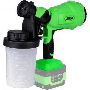 20V AKU VÄRVIPRITS / VÄRVIPÜSTOL 900ML. 2.5MM DÜÜS. +2.0AH AKU JBM