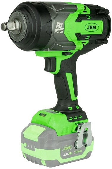20V AKULÖÖKMUTRIKEERAJA 1200NM. 1 / 2". HARJAVABA. +2.0AH AKU JBM