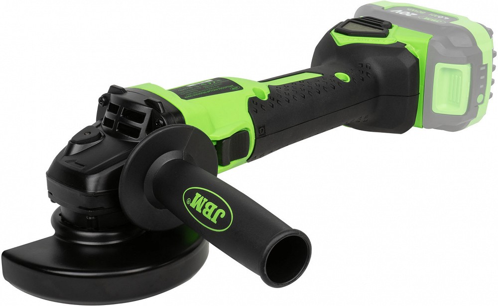 20V AKUNURKLIHVIJA / KETASLÕIKUR 125MM. 8000RPM. M14. HARJAVABA. +2.0AH AKU JBM