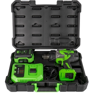 20V AKULÖÖKMUTRIKEERAJA "HEAVY" 2300NM. 1". HARJAVABA. +6.0AH AKU. +LAADIJA JBM