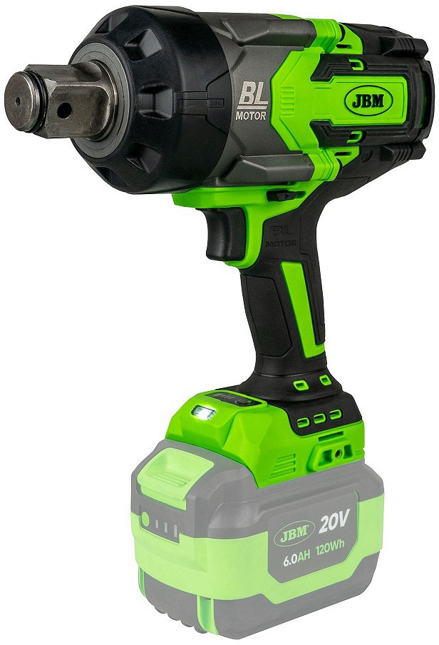 20V AKULÖÖKMUTRIKEERAJA 1" MAX 2300NM (REAL) HARJAVABA JBM