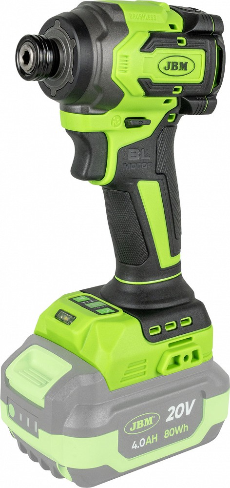 20V AKULÖÖKTRELL / AKUKRUVIKEERAJA. HARJAVABA. 230NM. LED. +2.0AH AKU JBM