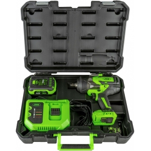 20V AKUNURKLIHVIJA / KETASLÕIKUR KOMPLEKT 115MM. HARJAVABA. +4.0AH+ LAADIJA + KOHVER JBM