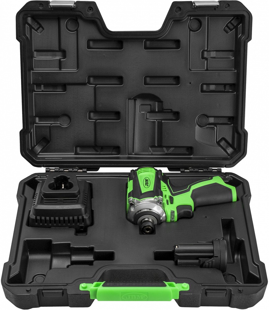 12V AKUKRUVIKEERAJA 1 / 4". 150NM LED. 2.0AH AKU + LAADIJA JBM*