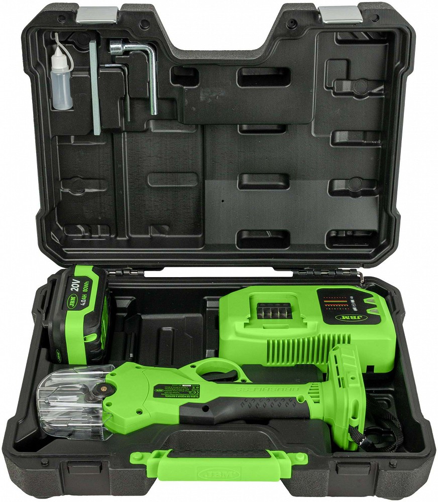 20V AKU OKSASAAG / OKSAL?KUR KOMPLEKT. 0-30MM. HARJAVABA. +2.0AH+ LAADIJA JBM*