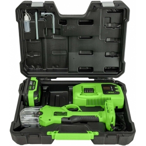 20V AKU OKSASAAG / OKSAL?KUR KOMPLEKT. 0-30MM. HARJAVABA. +2.0AH+ LAADIJA JBM*