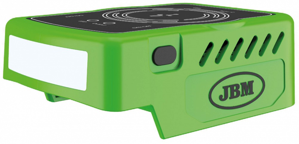 20V TÖÖRIISTAAKULT WIRELESS LAADIJA TELEFON / NUTISEADE. USB-A. USB-C. MAX15W. LED JBM