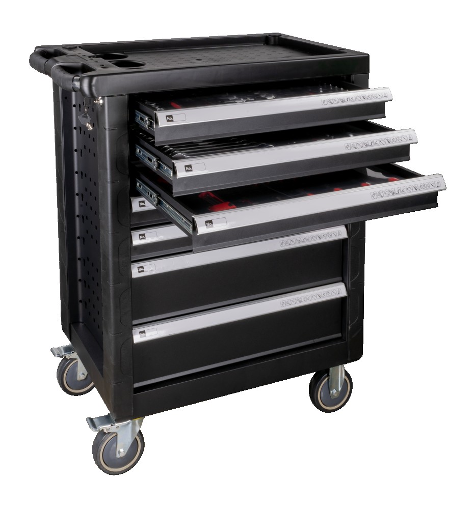 170-OS. TÖÖRIISTAKÄRU TÖÖRIISTADEGA "CLASSIC". 7-SAHTLIT M+