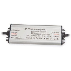 LED TOITEPLOKK 230V 12.5A 12V 150W IP67 PRO KOBI