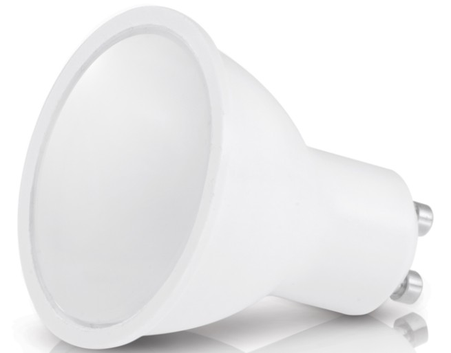 230V PIRN LED GU10 7W 540LM SOE VALGE 3000K KOBI