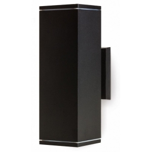 230V VÄLISVALGUSTI SEINALE QUAZAR 4 GRAFIIT GU10 MAX 2X50W 260X90XMM IP44 KOBI