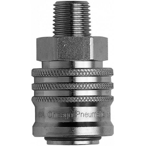 SURUÕHU KIIRLIITEPESA 1 / 4" BSP VÄLISKEERE EURO 7.6MM CHICAGO PNEUMATIC