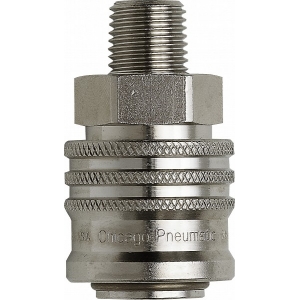 SURUÕHU KIIRLIITEPESA 3 / 8" BSP VÄLISKEERE EURO 10.4MM CHICAGO PNEUMATIC